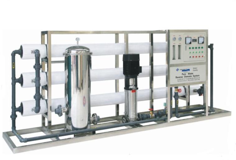 10T/H單級反滲透水處理設備